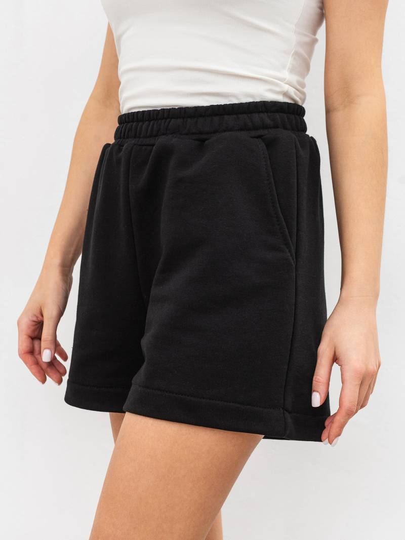 Шорты "Фреш" Romashka, Черный, M 19062