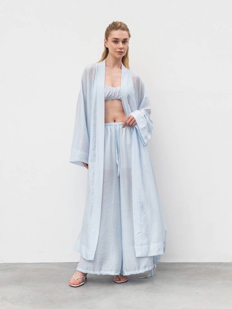 Кимоно "Мираж" Romashka, Голубой, One size 20287