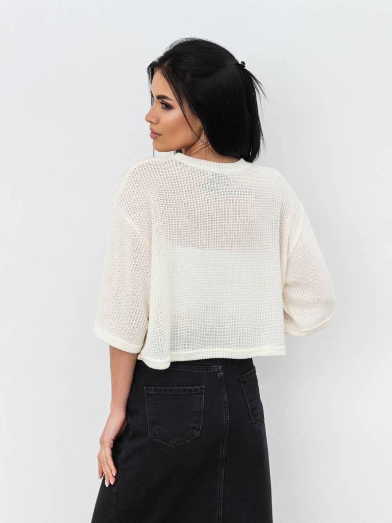 Футболка «Тбилиси» Romashka, Молочный, One size 16359