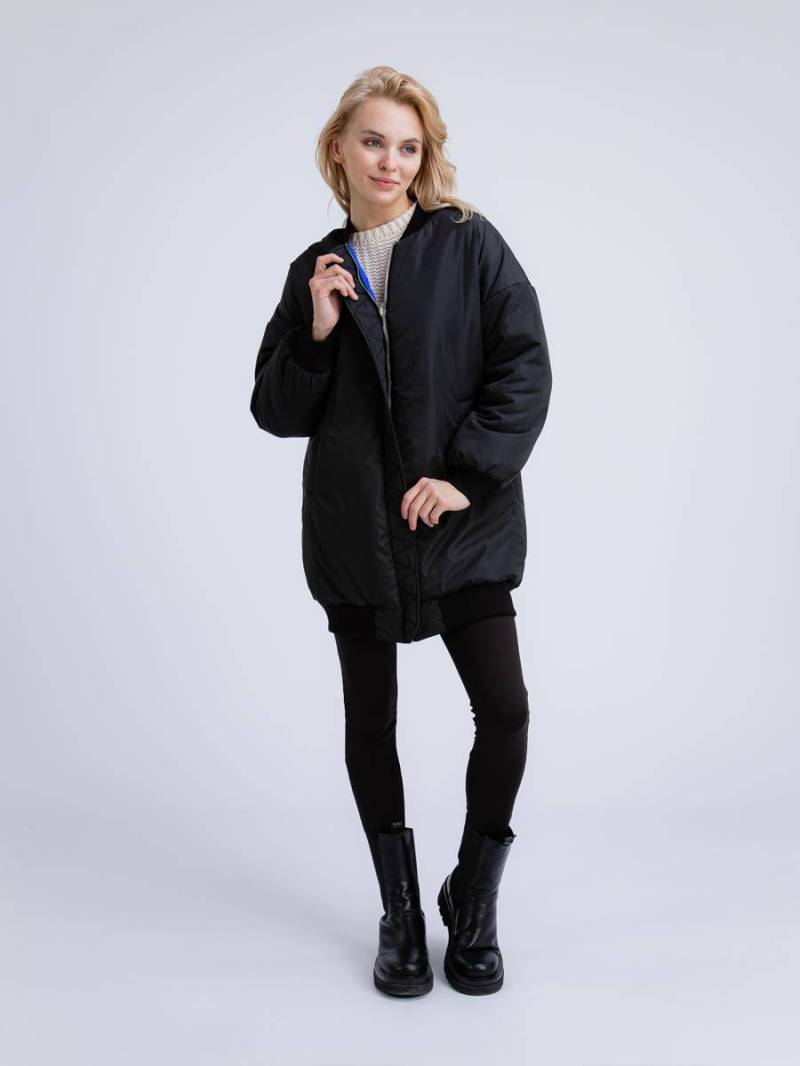 Бомбер "Лондон" двухсторонний Romashka, Синий+, XS|S 12409