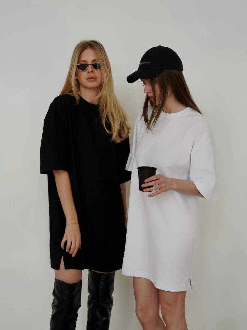 Платье-футболка «Арканзас» Romashka, Белый, One size 15458