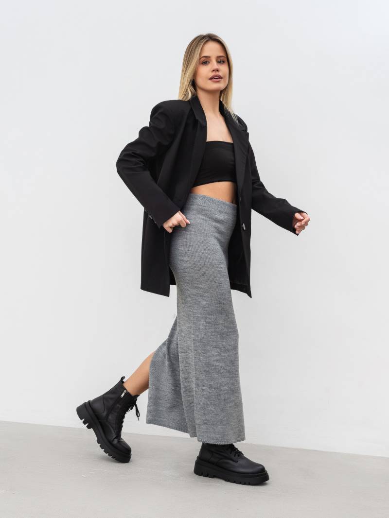 Юбка "Рибейра" Romashka, Серый, S|M 17693