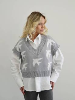 Жилетка «Фэрфилд» Romashka, Серый, One size 15310