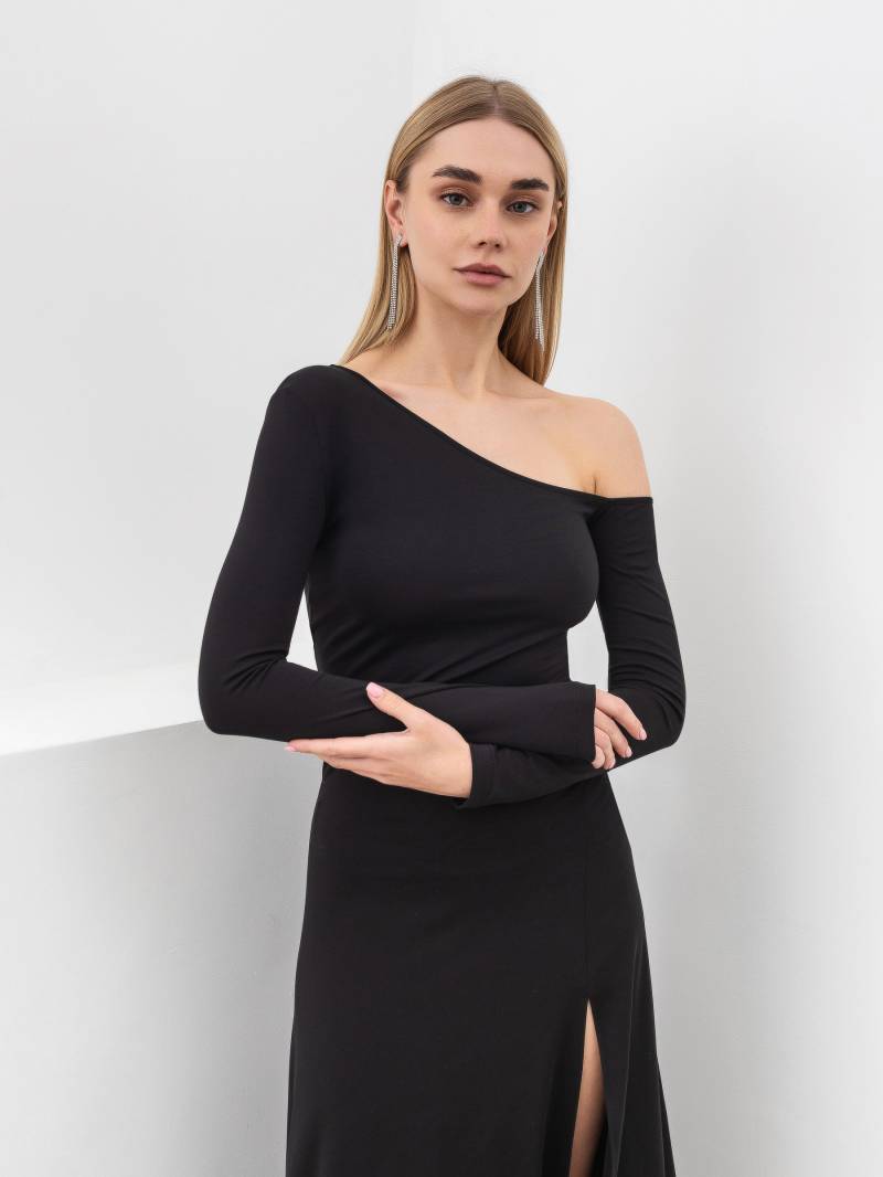 Платье «Сава» Romashka, Черный, L|XL 17026