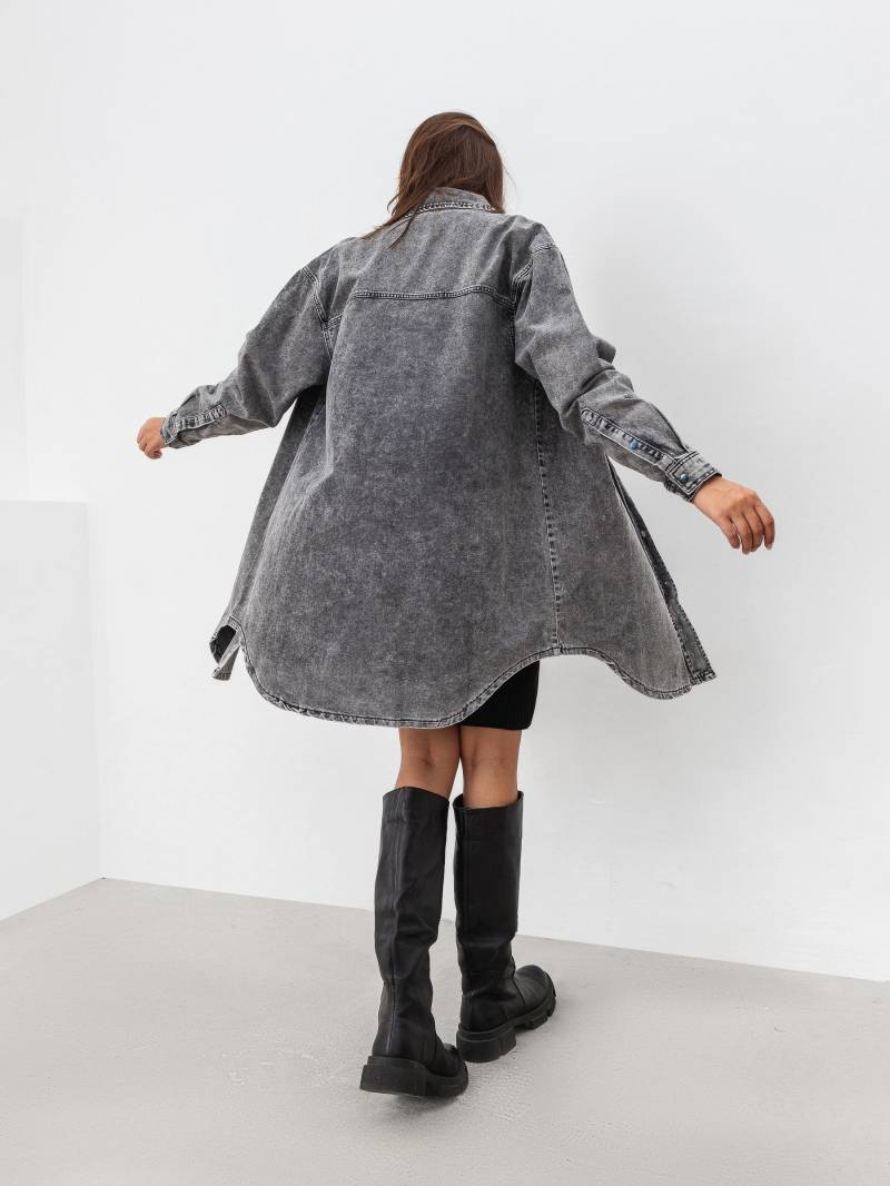 Платье-рубашка «Эдинбург» Romashka, Серый, S/M 15040