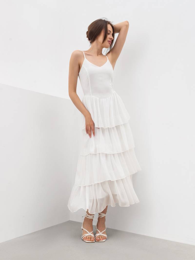 Платье "Ароза" Romashka, Белый, S 17550