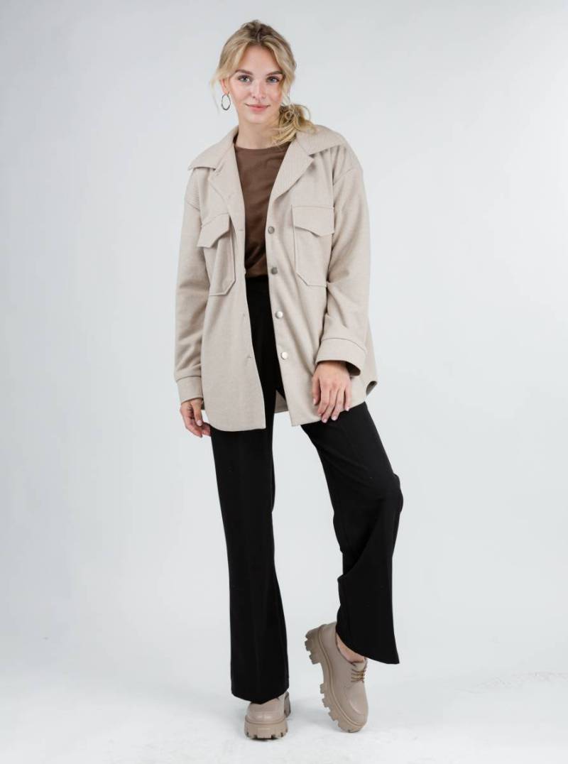 Куртка-рубашка "Спрингфилд" Romashka, Бежевый, S|M 10401