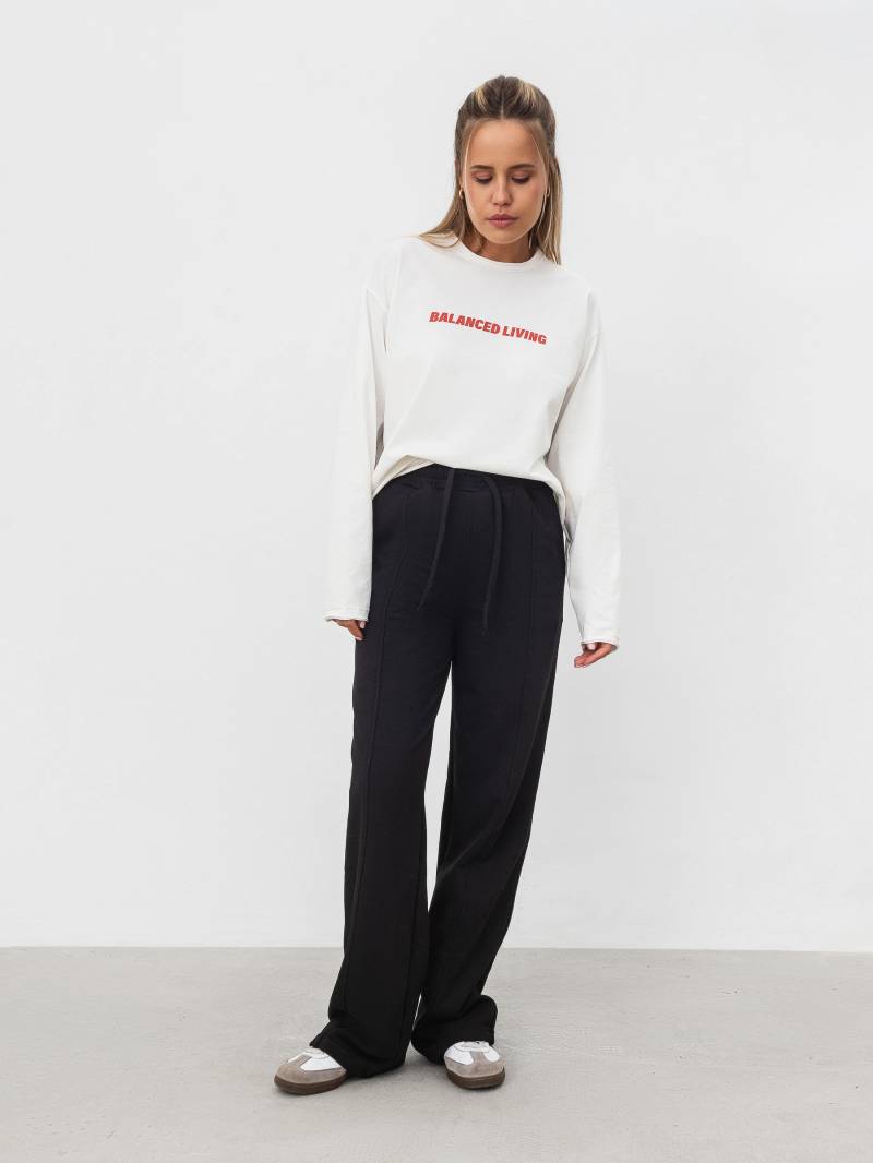 Спортивные штаны "Кимото" Romashka, Черный, S 18288