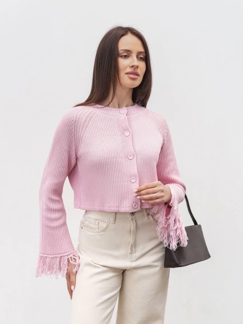 Кардиган "Шади" Romashka, Розовый, M|L 20038