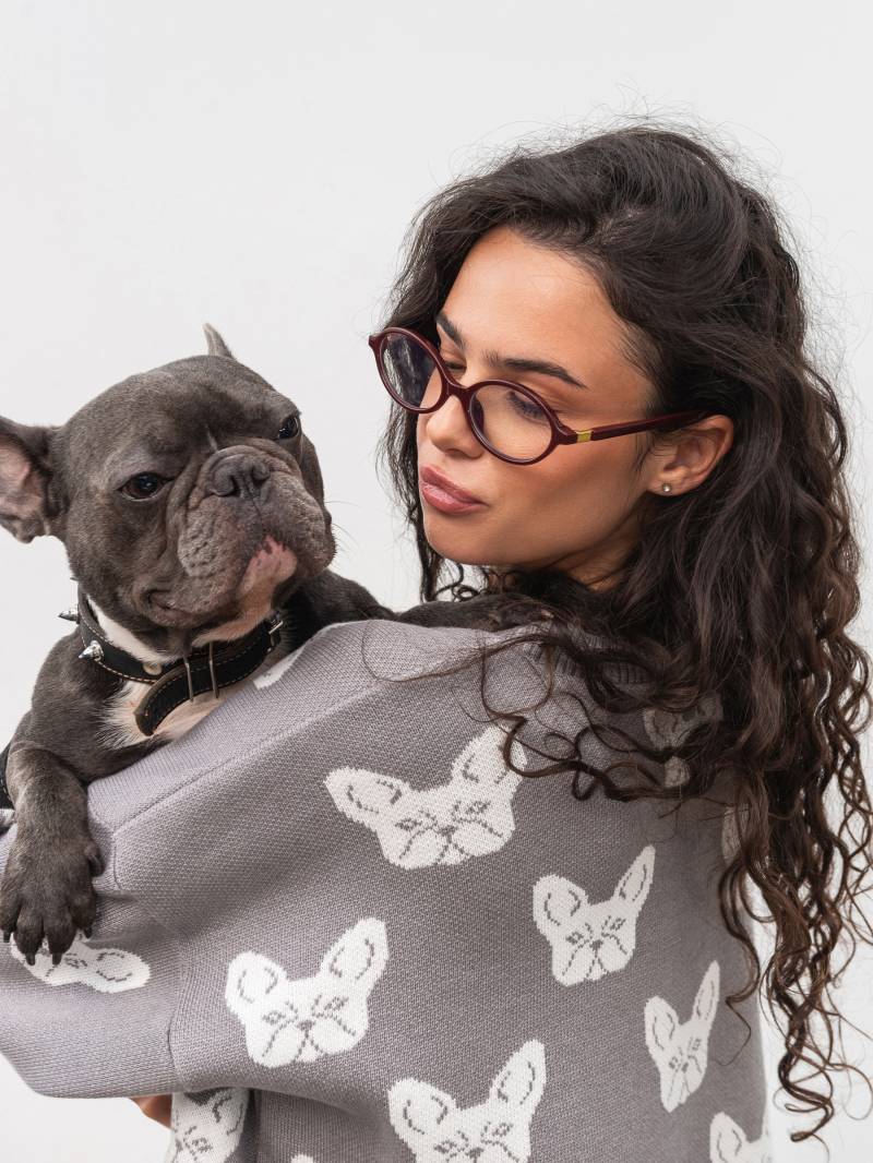 Свитер "Тони" Romashka, Темно-серый, One size 19589