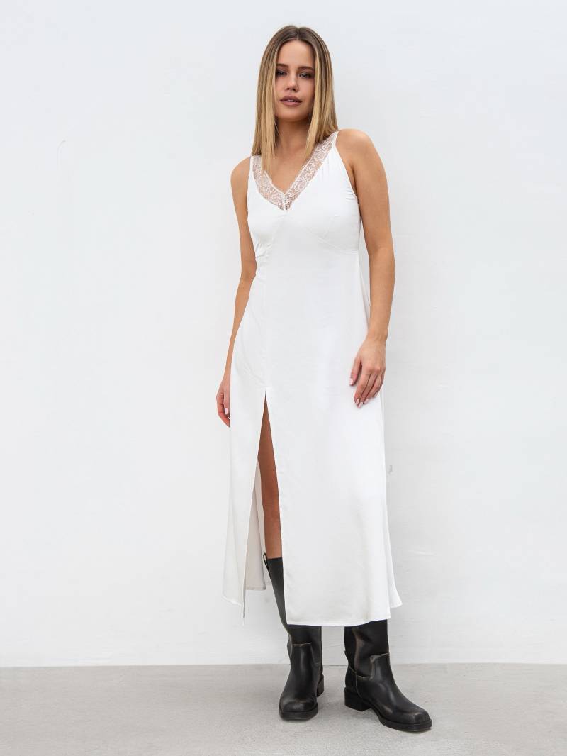 Платье миди "Нимфа" Romashka, Белый, S 19121