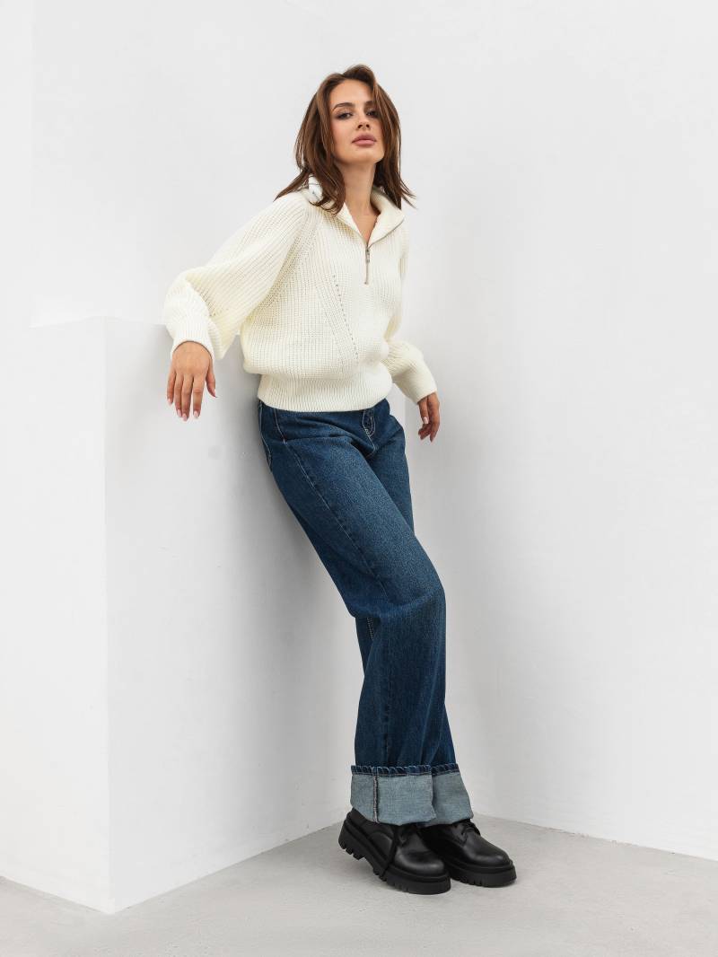 Свитер  «Юкон» Romashka, Молочный, One size 18570