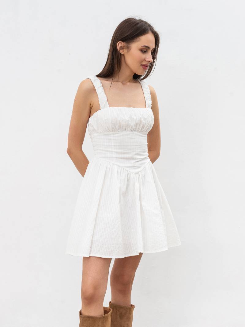 Платье "Лебідка" Romashka, Белый, XS|S 19301