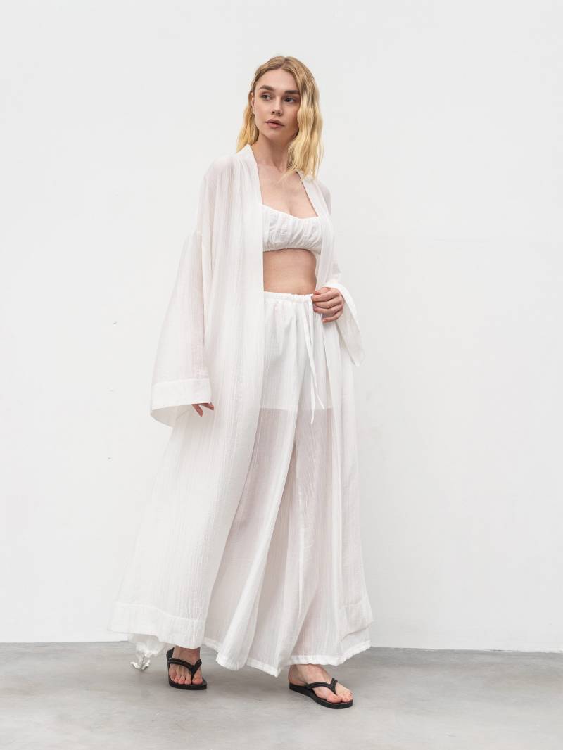 Кимоно "Мираж" Romashka, Белый, One size 20288