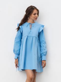 Платье "Дарока" Romashka, Голубой, XS|S 17996