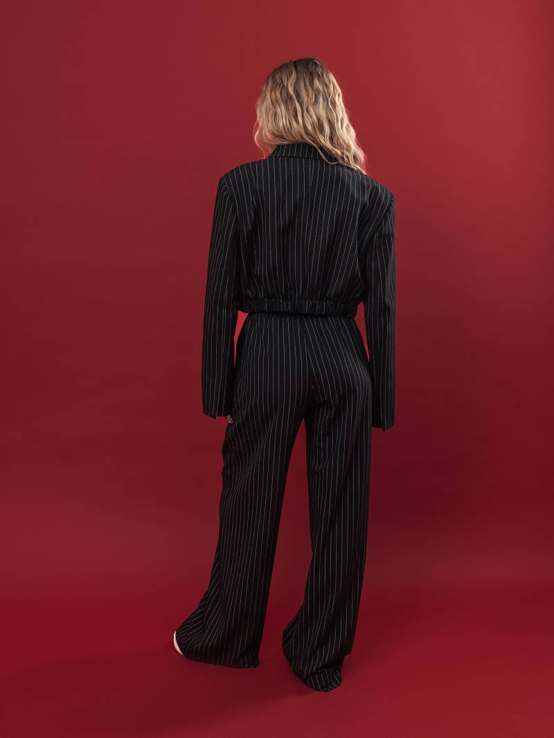 Пиджак "Борзна" Romashka, Черный+, XS|S 17226