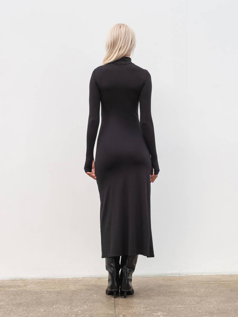 Платье "Дивайн" Romashka, Черный, M|L 19644