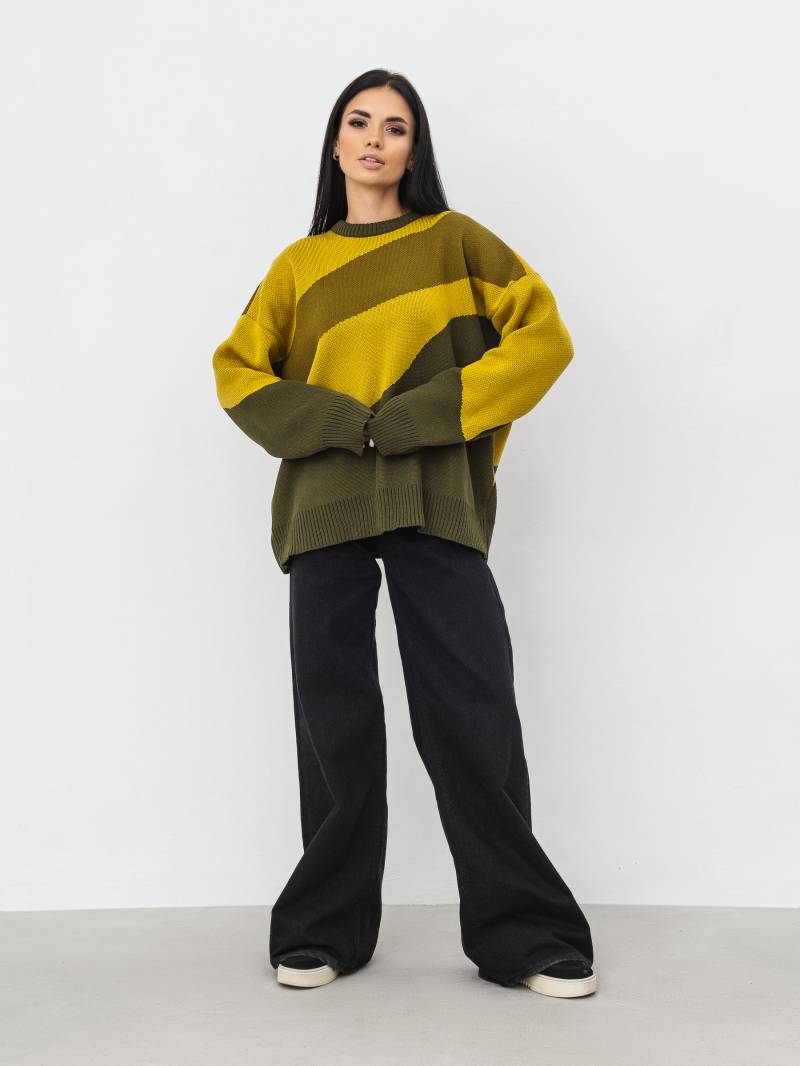 Свитер "Ворохта" Romashka, Хаки+, One size 16687