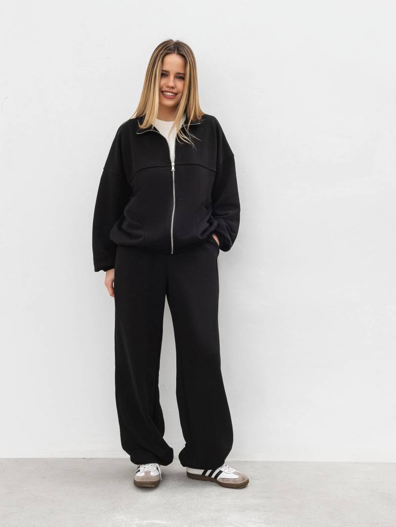 Бомбер "Бабл" Romashka, Черный, L|XL 18975