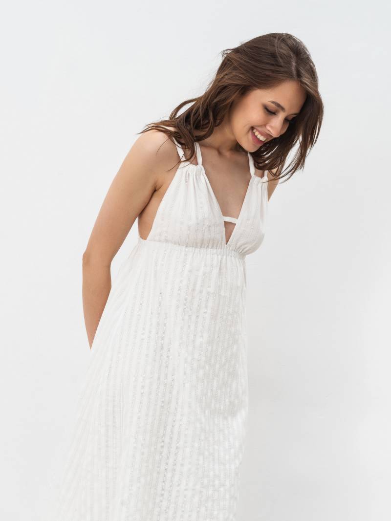 Платье «Тихуана» Romashka, Белый, M|L 18022