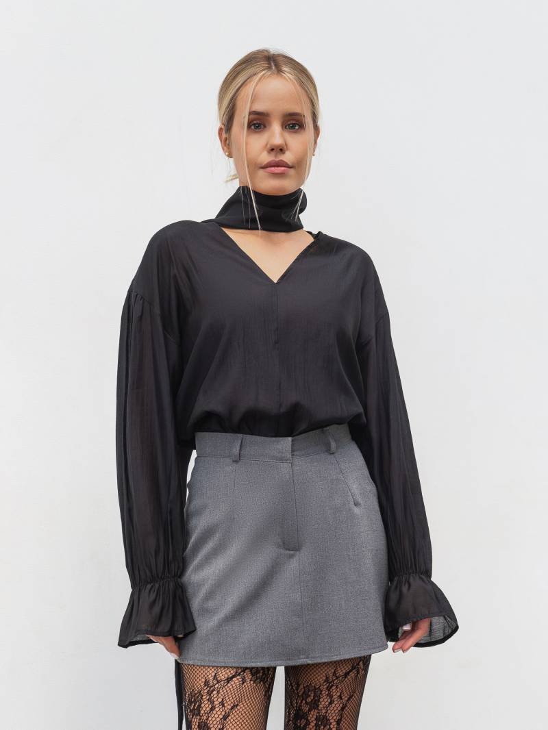 Юбка-шорты "Дарлинг" Romashka, Серый, S 20042