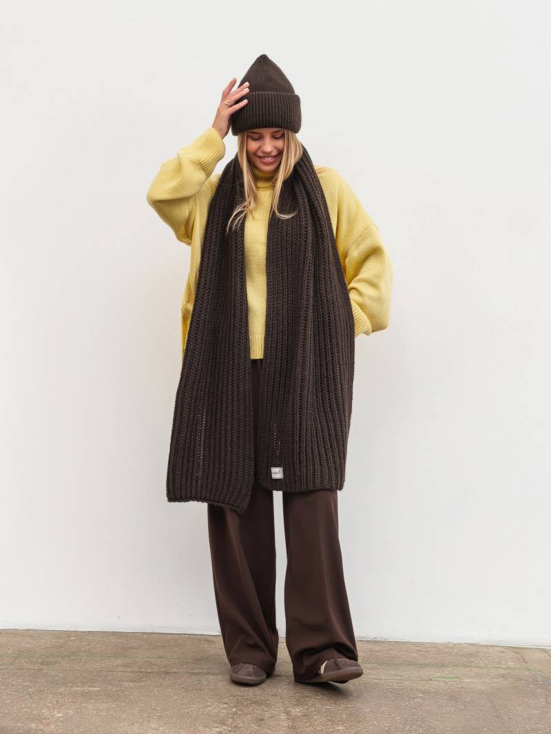 Шапка "Нанси" Romashka, Шоколадный 19763