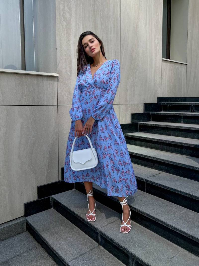 Платье "Севилья" Romashka, Голубой, XS|S 13564