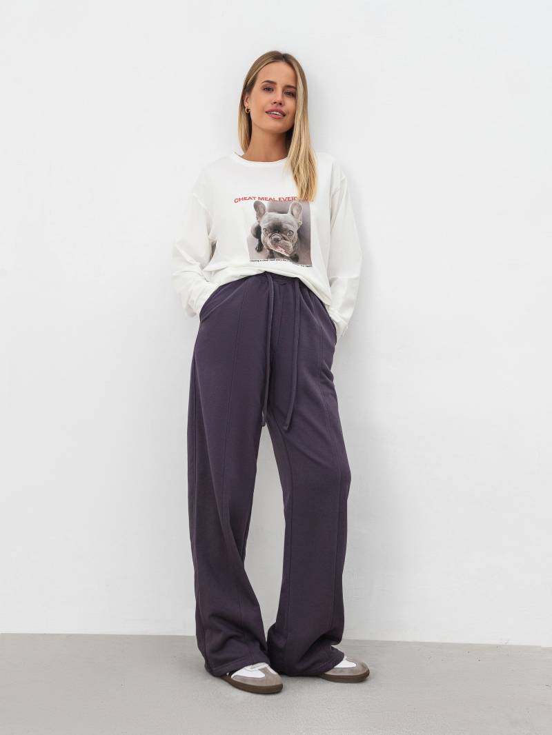 Спортивные штаны "Кимото" Romashka, Серый, S 18292