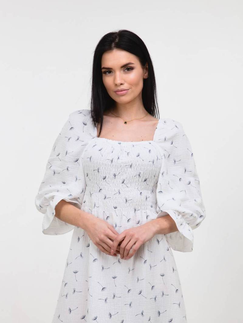 Платье "Витория" ROMASHKA, Белый, S/M 15553