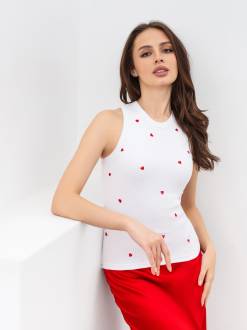 Майка "Лагарто" Romashka, Белый+, M|L 17451