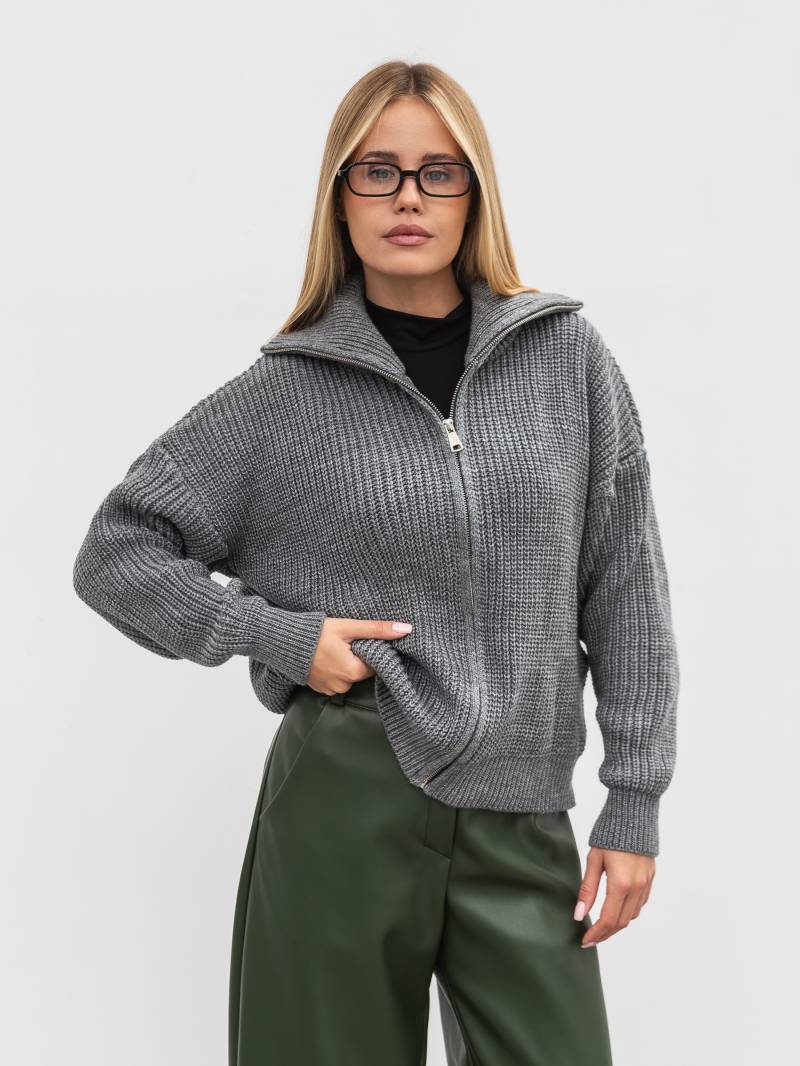 Кардиган "Хоум" Romashka, Серый, 20641 One size