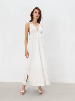 Платье «Тихуана» Romashka, Белый, XS|S 18020