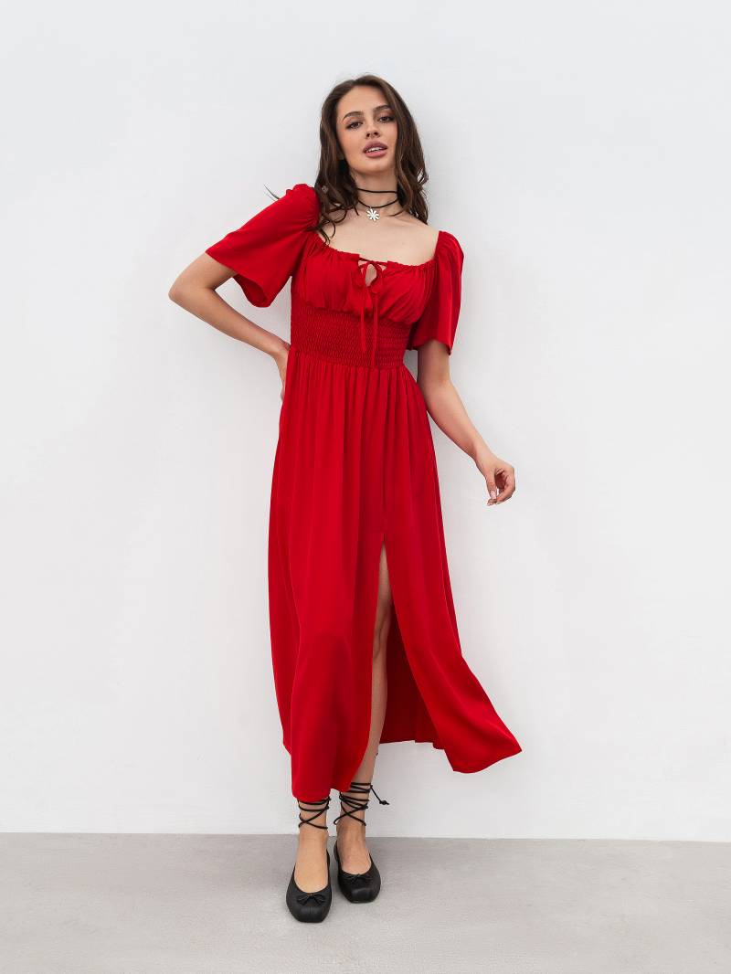 Платье "Флоренция" Romashka, Красный, L|ХL 17789