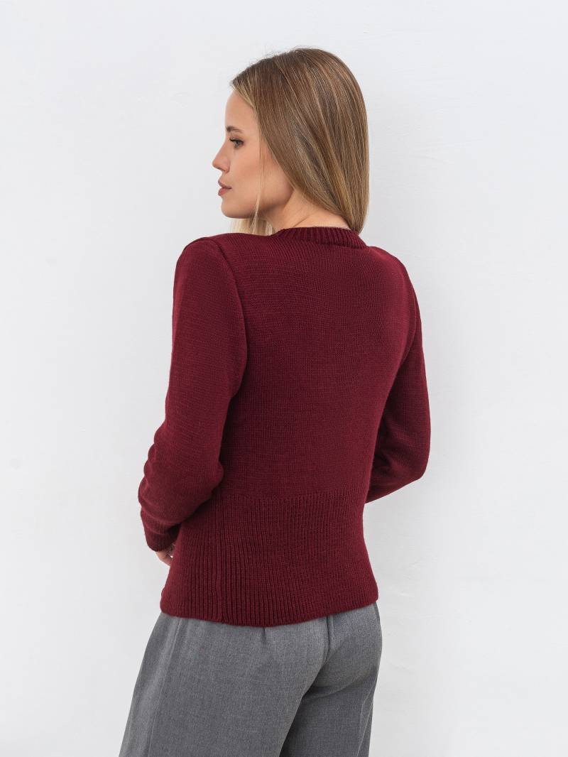 Кардиган «Бален» Romashka, Бордовый, One size 18484