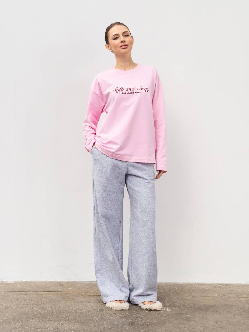 Лонг "Софт" Romashka, Розовый+, XS|S 19955