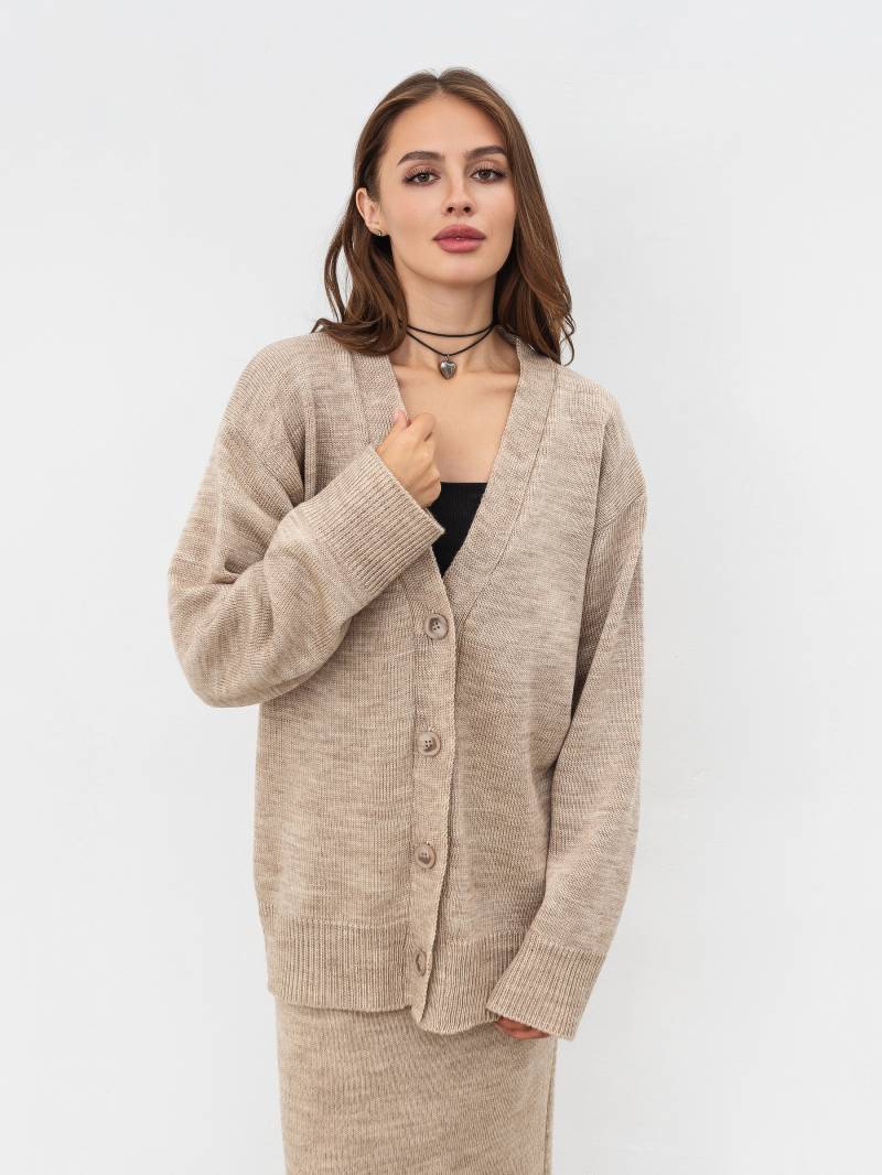 Кардиган «Веллор» Romashka, Бежевый, M|L 16995