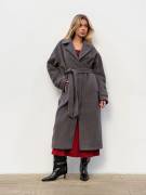 Пальто "Шейд" Romashka, Серый, S|M 19622