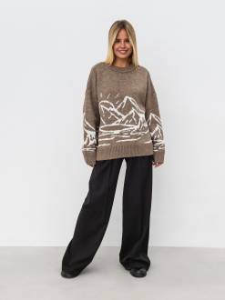 Свитер "Шепит" Romashka, Песочный+, One size 16477