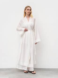 Кимоно "Мираж" Romashka, Белый, One size 20288