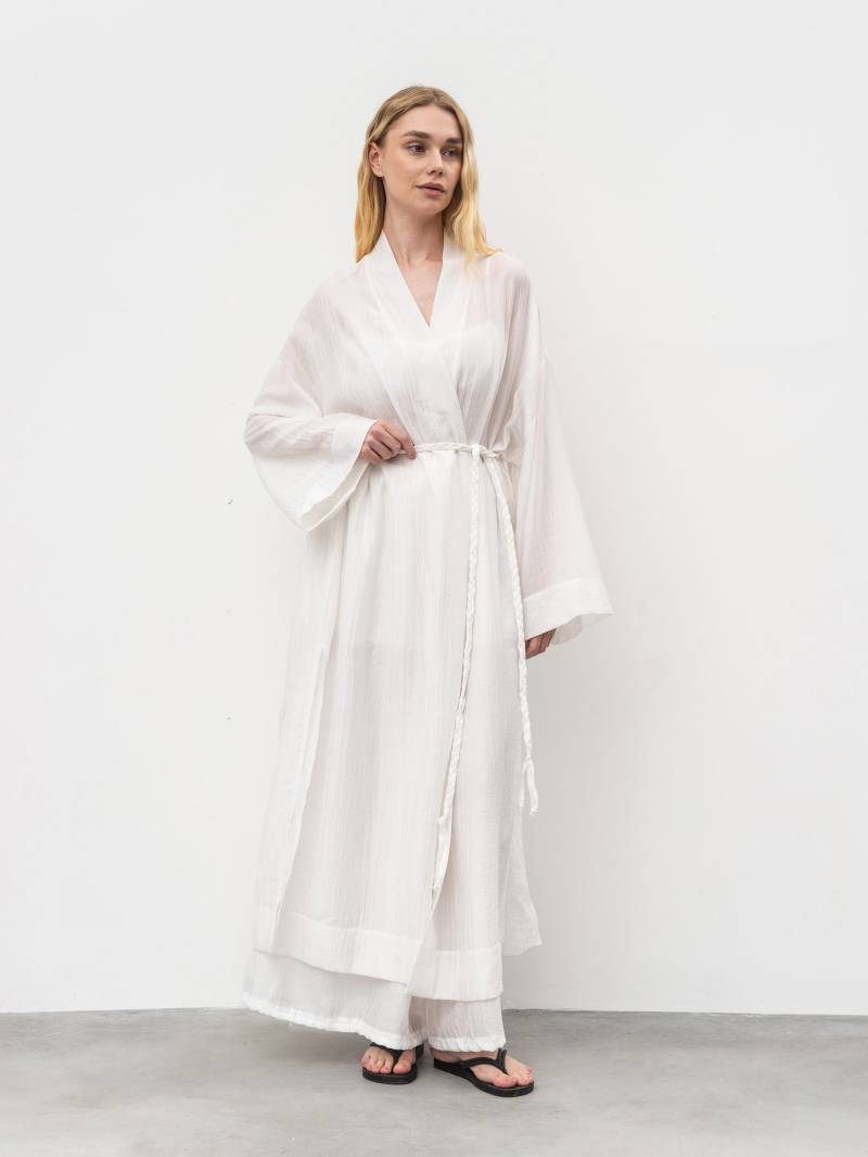 Кимоно "Мираж" Romashka, Белый, One size 20288