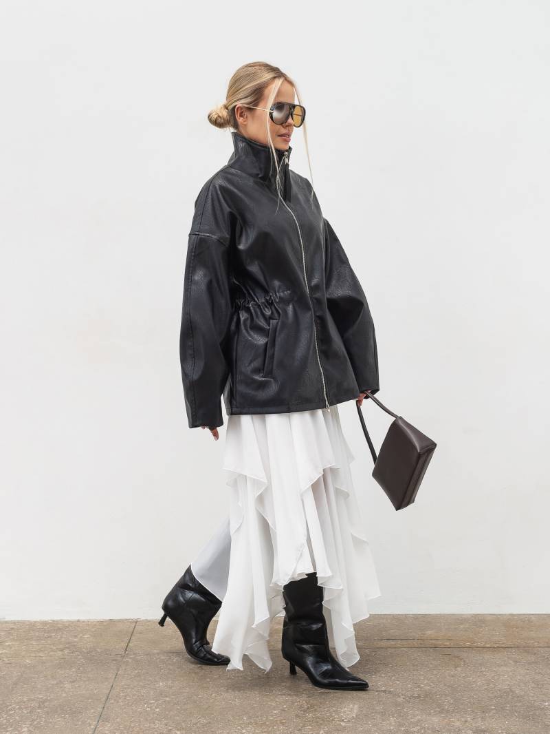 Куртка на кулиске "Дистрикт" Romashka, Черный, XS|S 20085