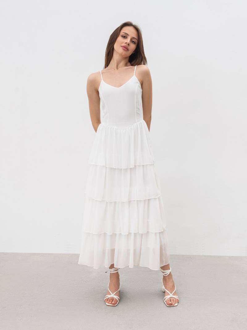 Платье "Ароза" Romashka, Белый, L 17552