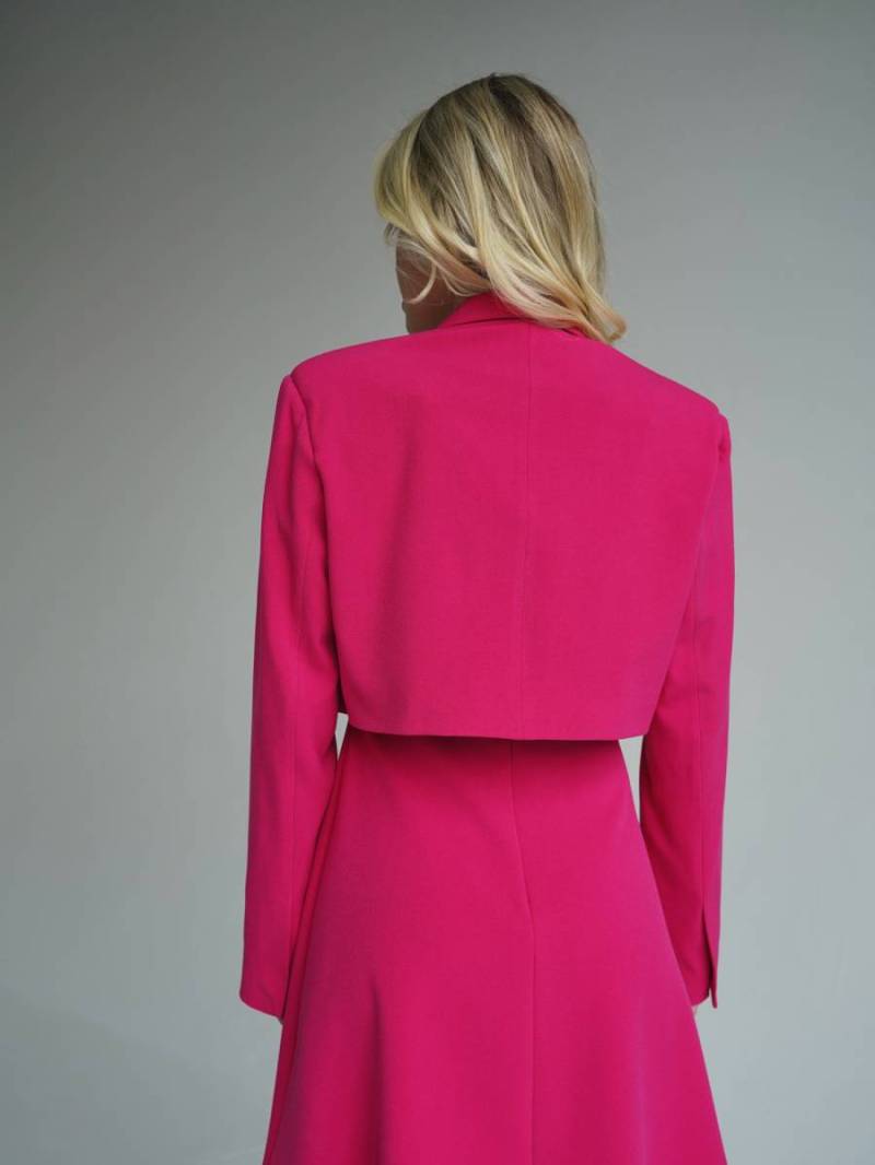 Пиджак «Талси» укороченный Romashka, Розовый, M|L 15292