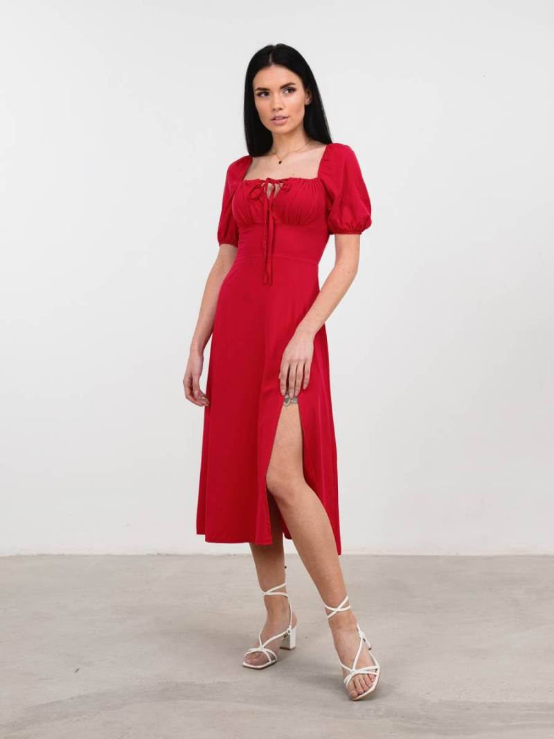 Платье «Сорренто» Romashka, Красный, M 15501