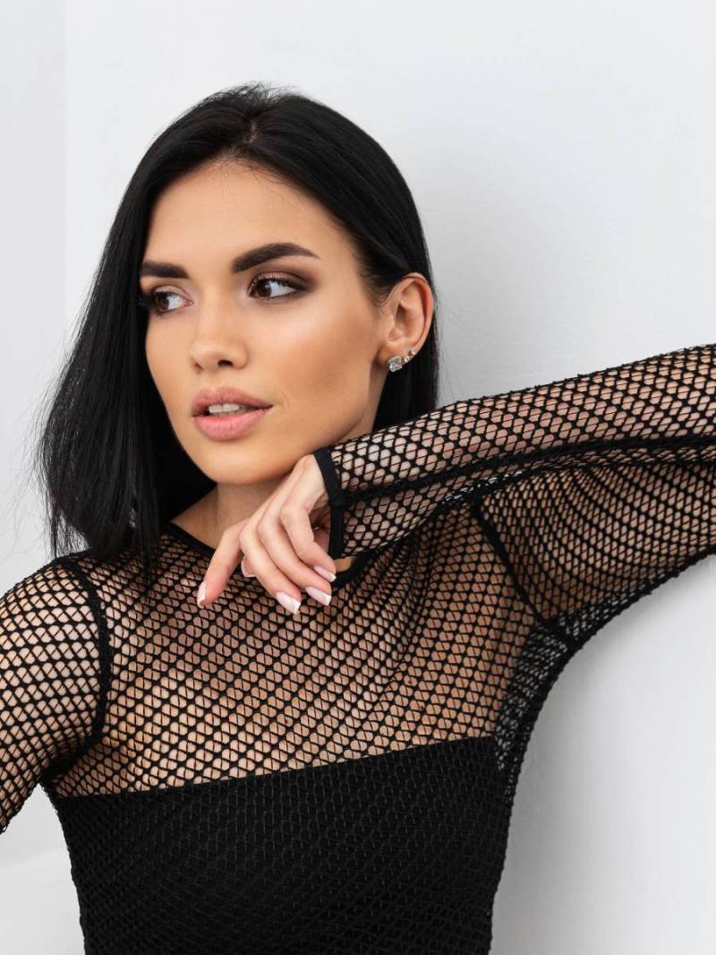 Топ «Сантьяго» Romashka, Черный, XS 16178