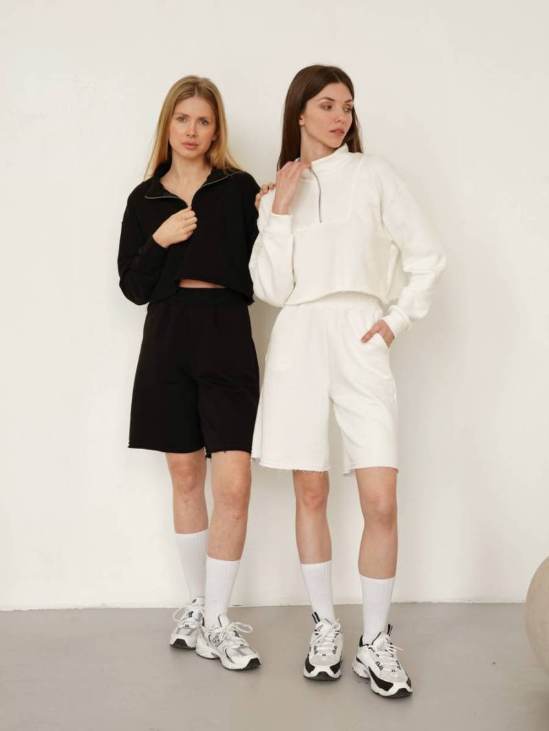 Спортивные шорты "Джуно" Romashka, Черный, M 15537