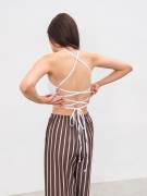 Топ с завязками &quot;Таско&quot; Romashka, Белый, M 13341