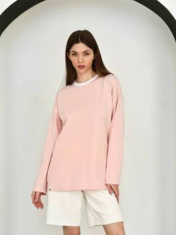 Свишот «Детройт» Romashka, Розовый+, One size 15466