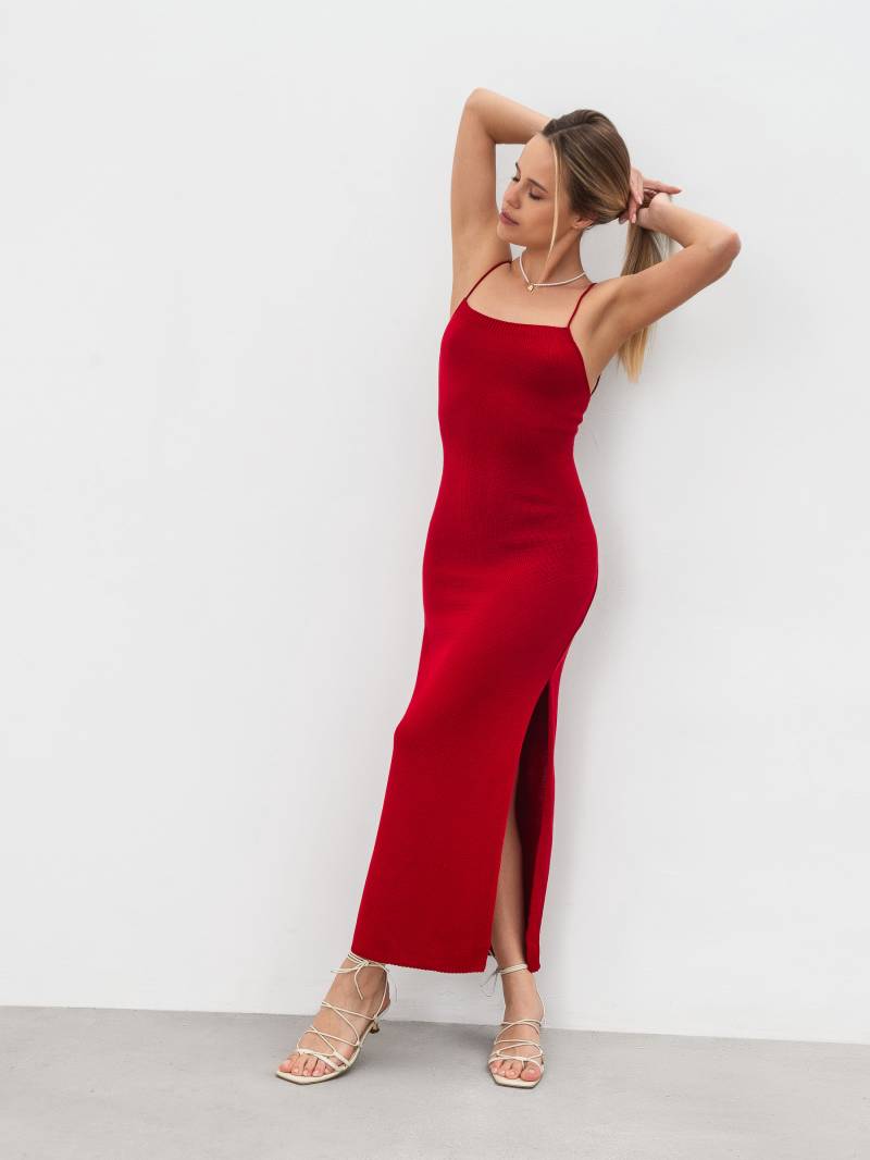 Платье "Майами" Romashka, Красный, XS|S 17946