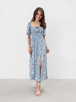 Платье "Сенден" Romashka, Голубой+, L|XL 17926